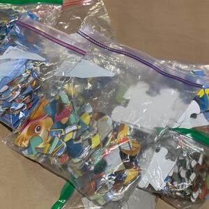 7 Paw Patrol Puzzles Without Boxes Various Sizes Homeschool Montessori Toy